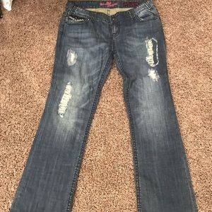Rock and roll cowgirl jeans